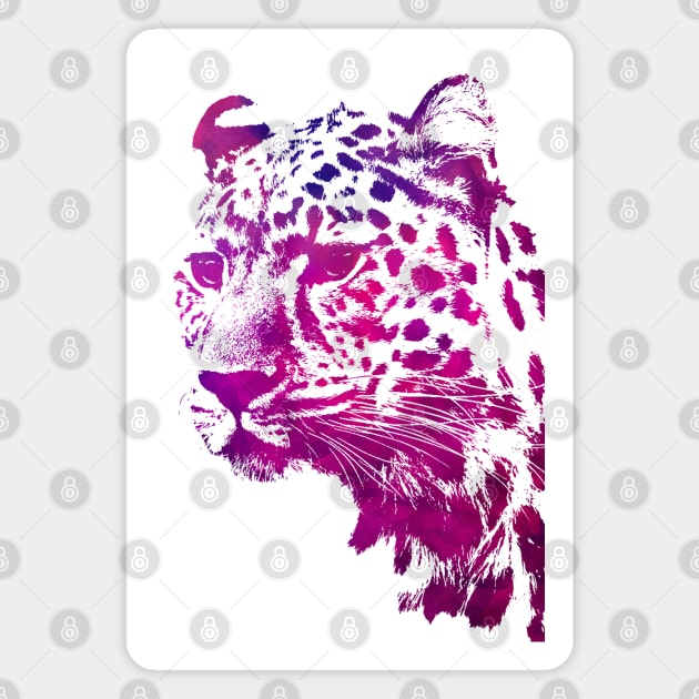 leopard animal #leopard Magnet by JBJart